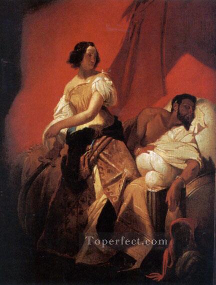 Judith and Holofernes Horace Vernet Oil Paintings